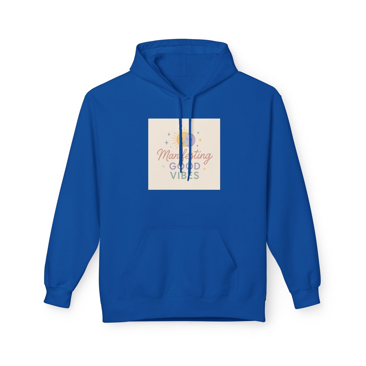 Manifesting Good Vibes Unisex Midweight Softstyle Fleece Hoodie