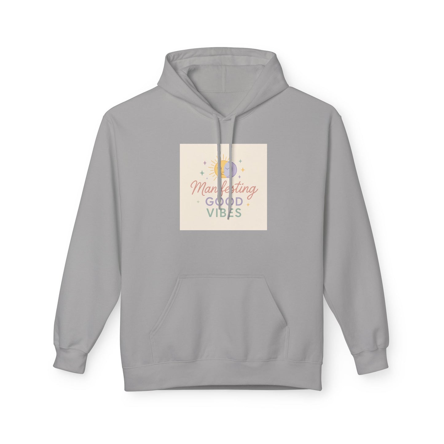Manifesting Good Vibes Unisex Midweight Softstyle Fleece Hoodie