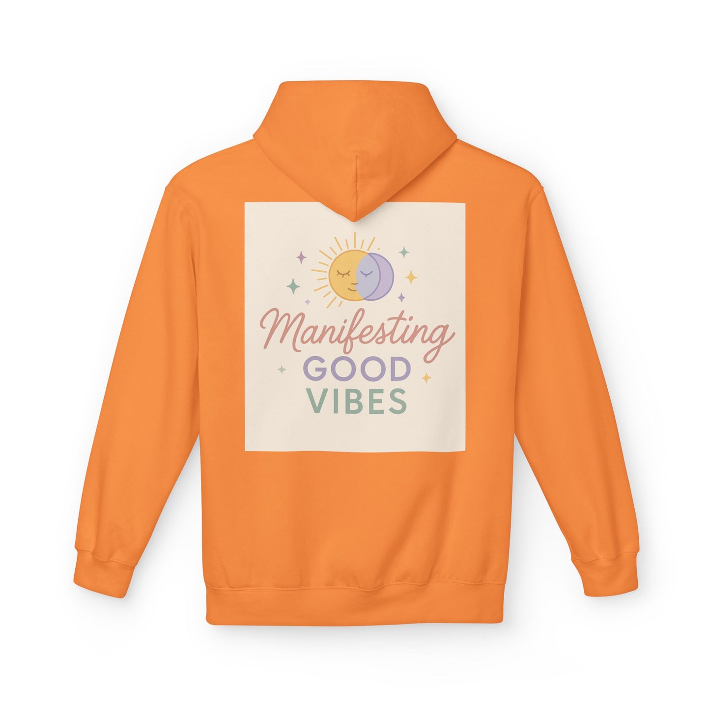 Manifesting Good Vibes Unisex Midweight Softstyle Fleece Hoodie