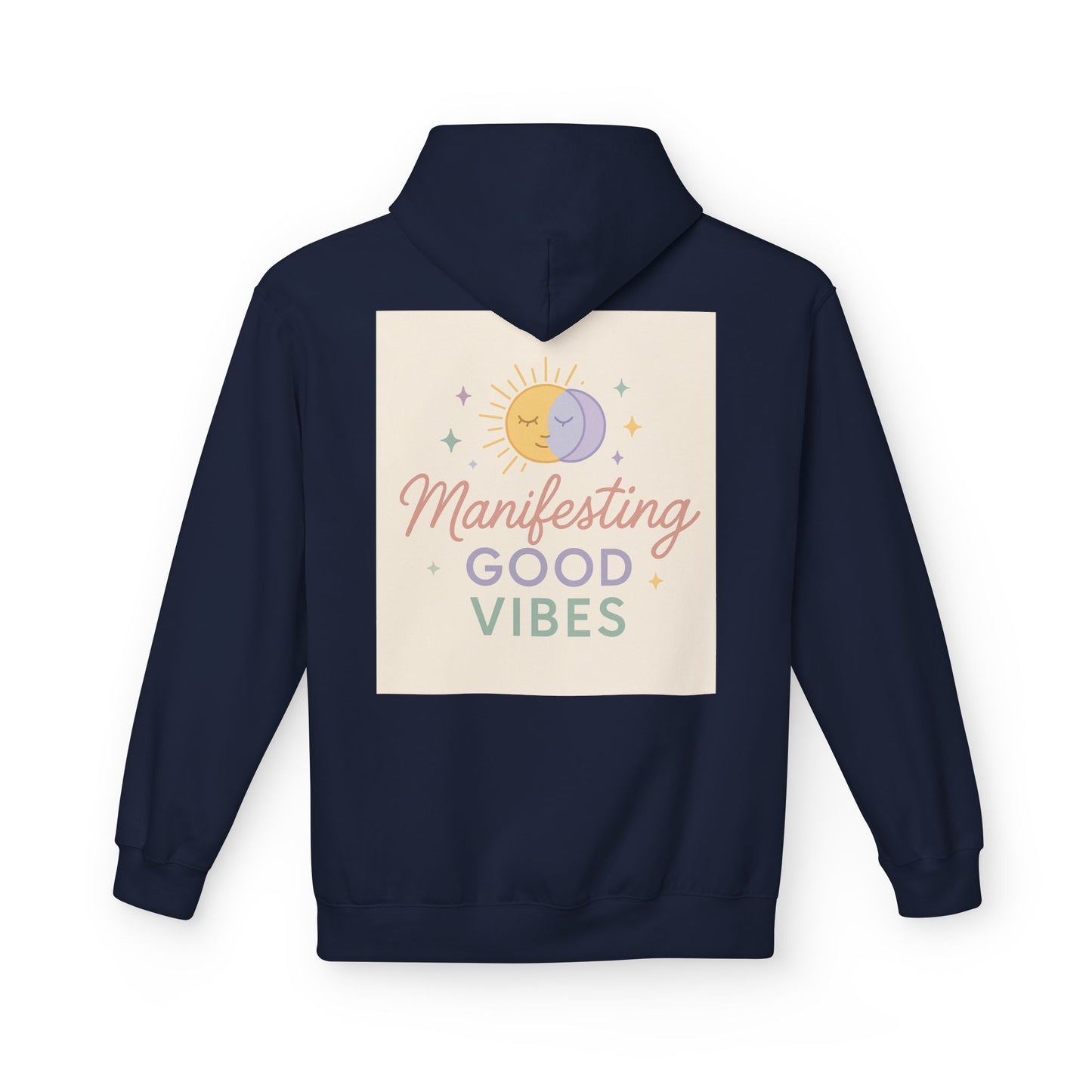 Manifesting Good Vibes Unisex Midweight Softstyle Fleece Hoodie