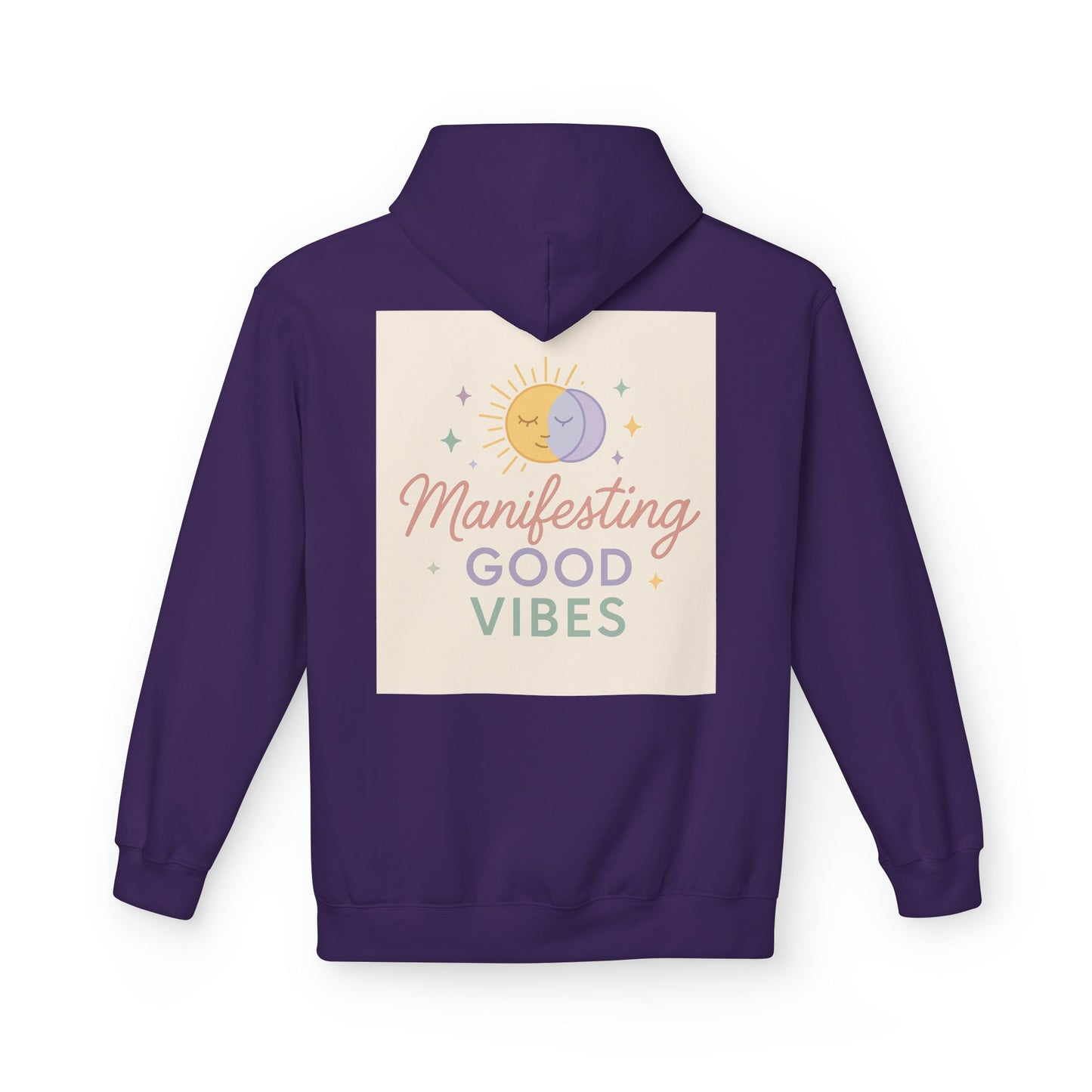 Manifesting Good Vibes Unisex Midweight Softstyle Fleece Hoodie