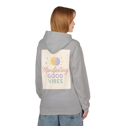 Manifesting Good Vibes Unisex Midweight Softstyle Fleece Hoodie