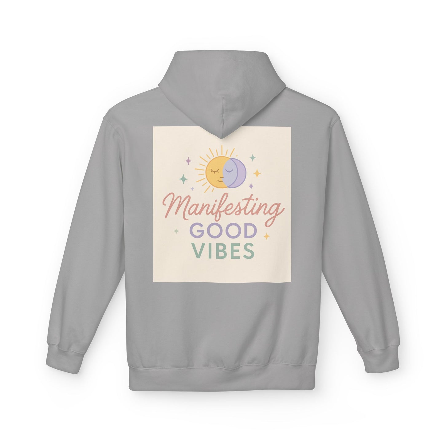 Manifesting Good Vibes Unisex Midweight Softstyle Fleece Hoodie