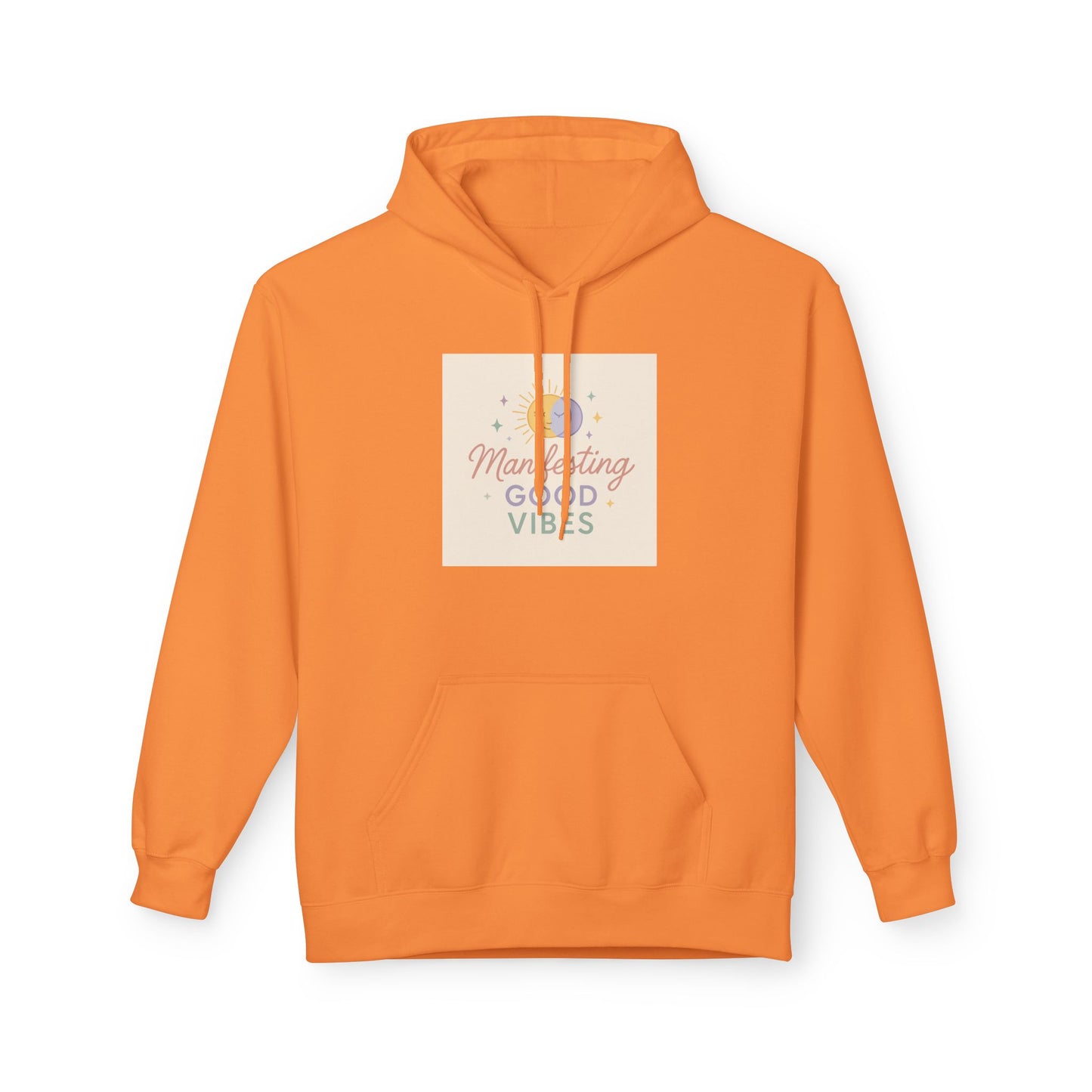 Manifesting Good Vibes Unisex Midweight Softstyle Fleece Hoodie