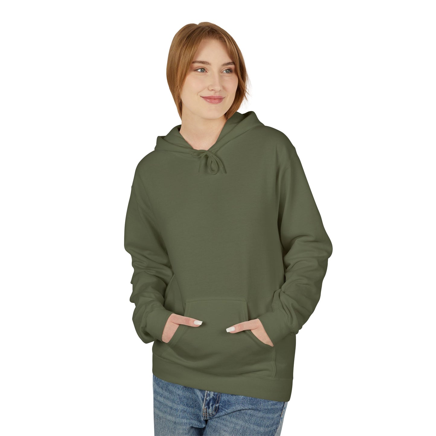 Manifesting Good Vibes Unisex Midweight Softstyle Fleece Hoodie