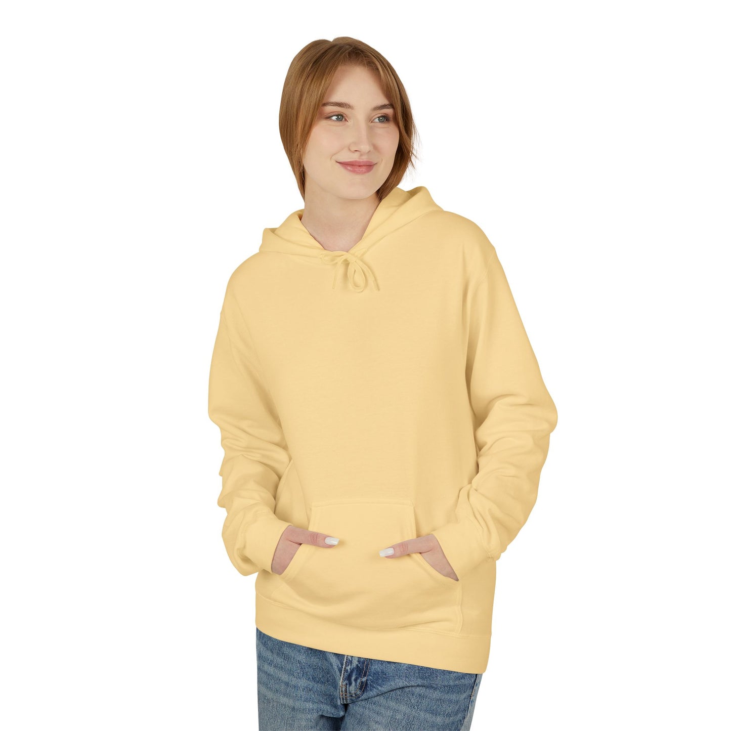 Manifesting Good Vibes Unisex Midweight Softstyle Fleece Hoodie