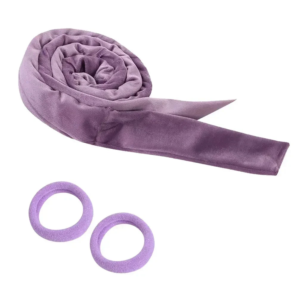 Heatless Curling Rod Soft Curlers Headband No Heat Hair Curler Hair Rollers Lazy Curls Satin Bonnet Sleeping Cap Styling Tools