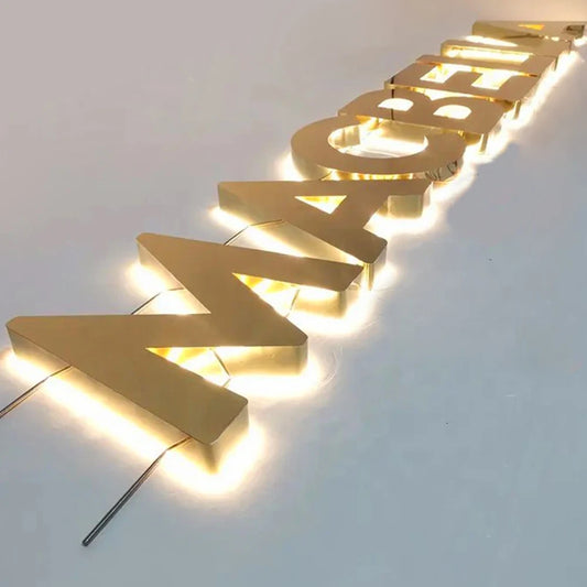 3d Company Logo Signs Business Wall Channel Signs Logo Outdoor Store 3d Custom Led Logo Sign